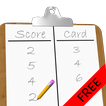 Golf & Discgolf scorecard Free