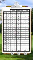 Golf & Discgolf scorecard Free imagem de tela 1