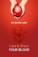 MY BLOOD CARE الملصق