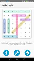 Words Puzzle-poster