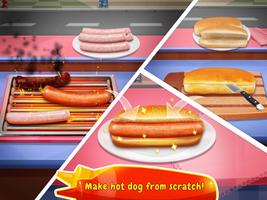 SUPER Hot Dog Food Truck! الملصق