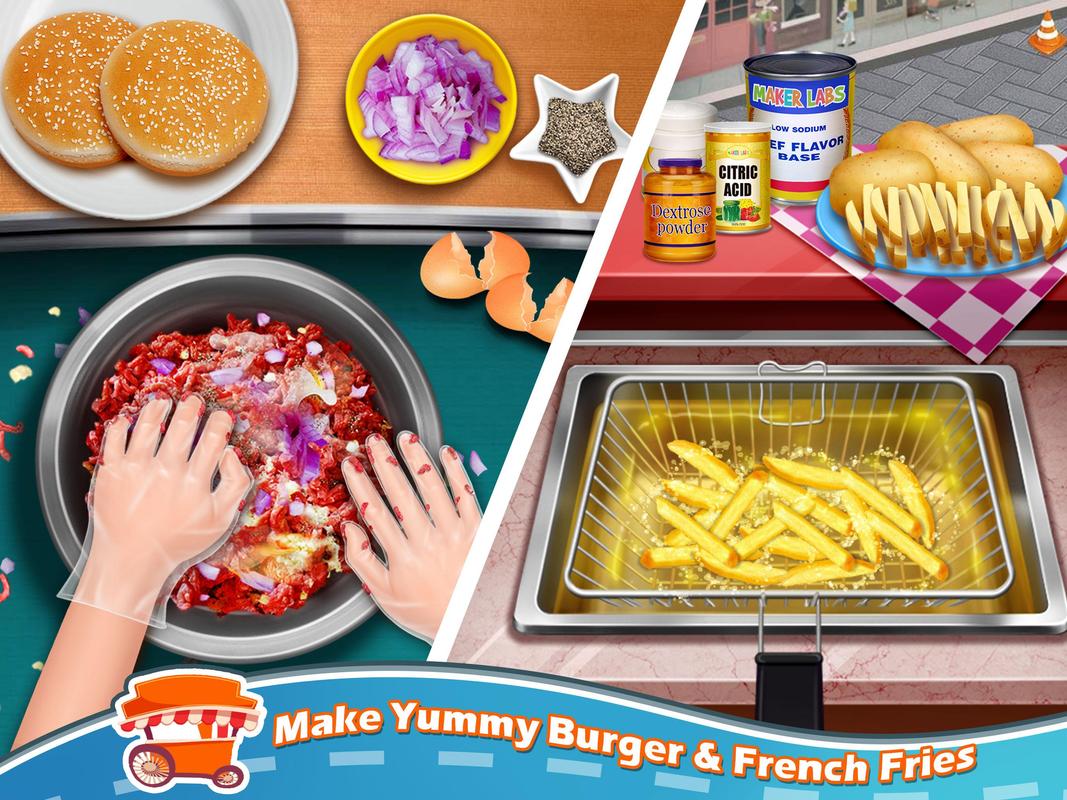 Stand Of Food Game Stand Of Food Game