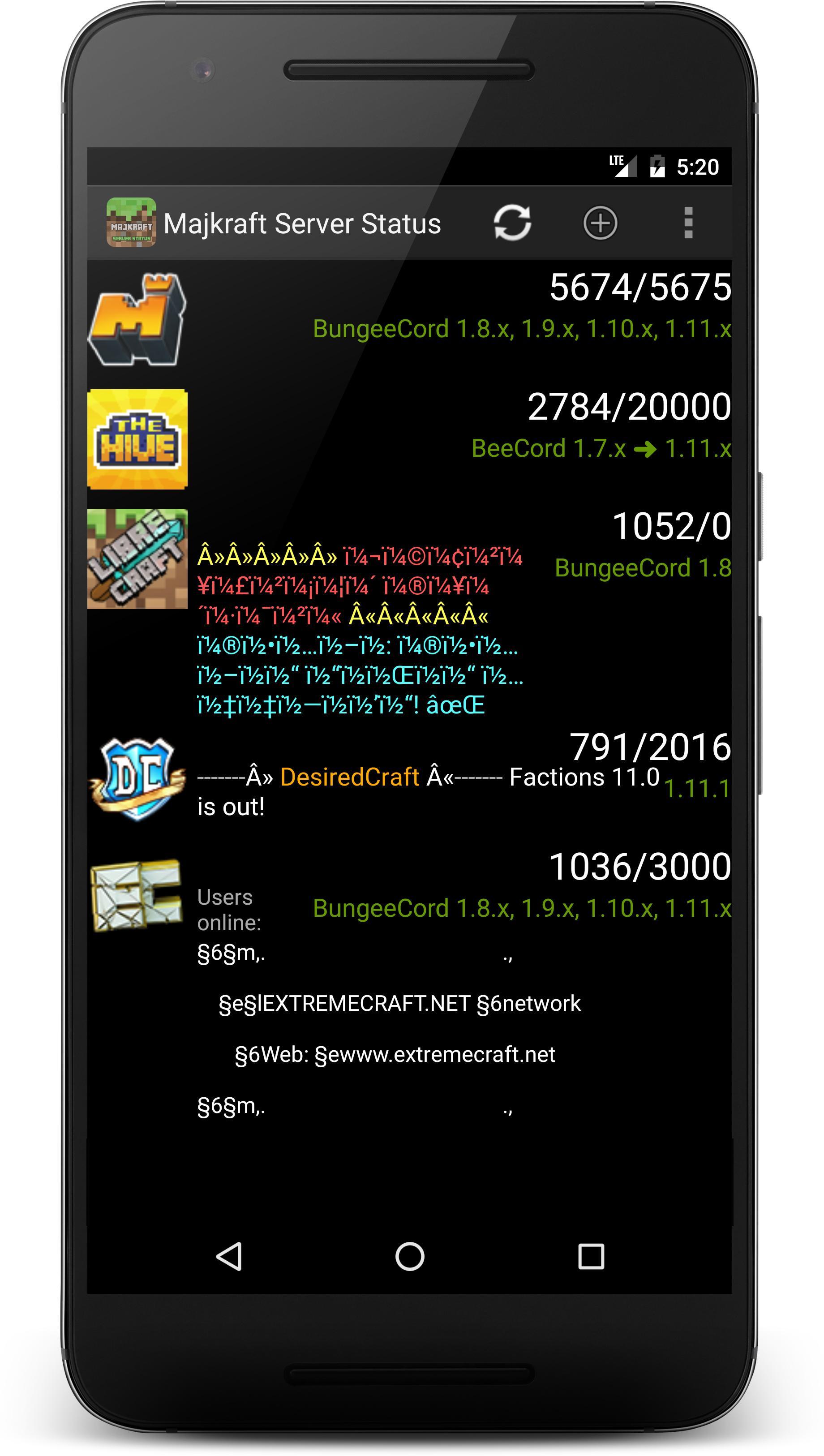 Majkraft Server Status For Android Apk Download