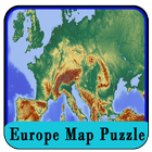 Europe Map Puzzle icône
