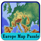 Europe Map Puzzle-icoon