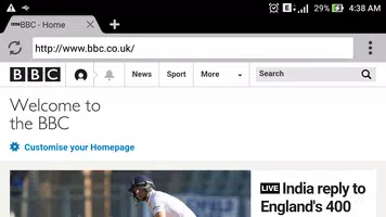 Web Browser captura de pantalla 6