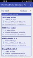 Download Time Calculator скриншот 1
