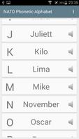 NATO Phonetic Alphabet screenshot 1