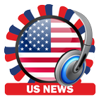 USA News Radio Stations أيقونة