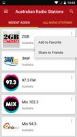 Australian Radio Stations Affiche