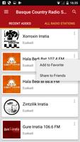 Basque Country Radio Stations plakat