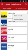 برنامه‌نما France Radio Stations عکس از صفحه