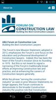 Poster ABA Forum on Construction Law