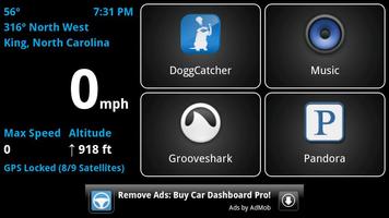 Car Dashboard syot layar 1