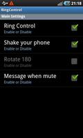 Ring Control Shake your Phone पोस्टर