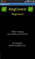 Ring Control Shake your Phone Ekran Görüntüsü 1