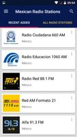 Mexican Radio Stations Affiche