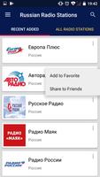 Russian Radio Stations Affiche