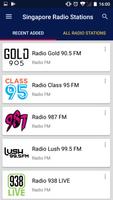 Singapore Radio Stations โปสเตอร์