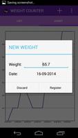 Weight Counter screenshot 3