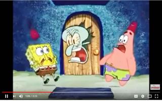 Video Lucu Spongebob imagem de tela 1
