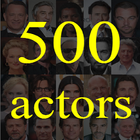 500 actors. Guess the movie actor. icône