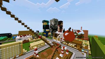 The Christmas Park Minecraft map تصوير الشاشة 1