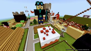 The Christmas Park Minecraft map تصوير الشاشة 3