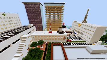 Korea Anju City MCPE map capture d'écran 3