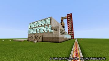 Moon Trip. Adventure MCPE map تصوير الشاشة 2