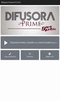 Difusora Prime 97,5 FM الملصق