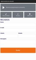 RÁDIO NEGÓCIOS ONLINE ภาพหน้าจอ 2