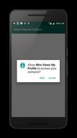 My Profile Viewer for WhatsApp تصوير الشاشة 1