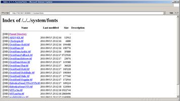 WebServer (httpd) screenshot 1