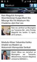 برنامه‌نما Tanzania Habari عکس از صفحه