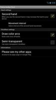 Fancy Analog Clock [Widget] ảnh chụp màn hình 2