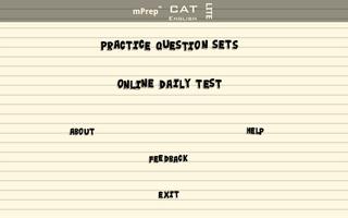 mPrep CAT English (Lite) Screenshot 2