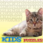 Enfants Animaux Puzzle icône