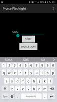 Morse Flashlight - Morse Code capture d'écran 1