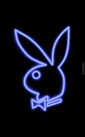 Playboy - Classic Neon "Blue" पोस्टर