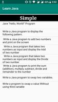 Learn JAVA poster