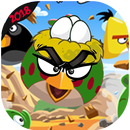 Birds jump angry candy APK