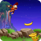 Jump banana Kong icon