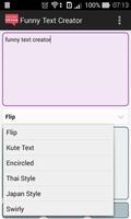 Funny Text Creator स्क्रीनशॉट 1