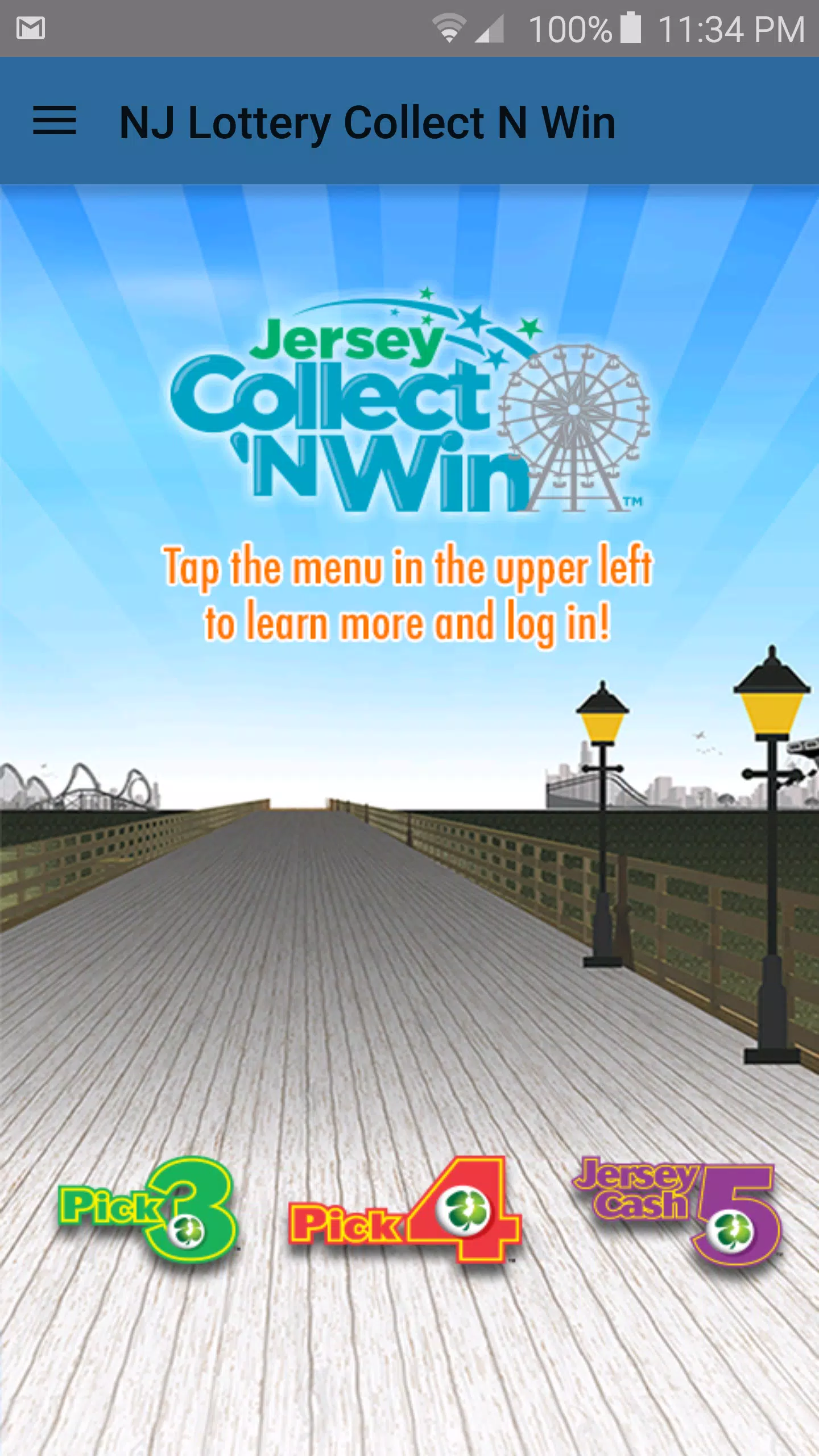 NJ Lottery  Collect 'N Win