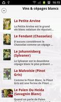 Les Vins du Valais capture d'écran 1