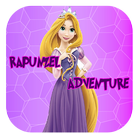 Prinzessin Rapunzel Abenteuer Zeichen