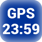 Data e hora do telefone e GPS ícone