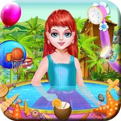 Pool-Party-Spiele für Mädchen APK Herunterladen