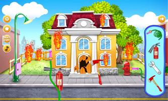 Fireworkers gadis sekolah game screenshot 3